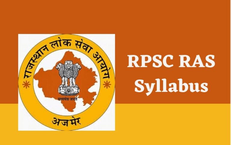 RPSC RAS 2021 Mains Syllabus